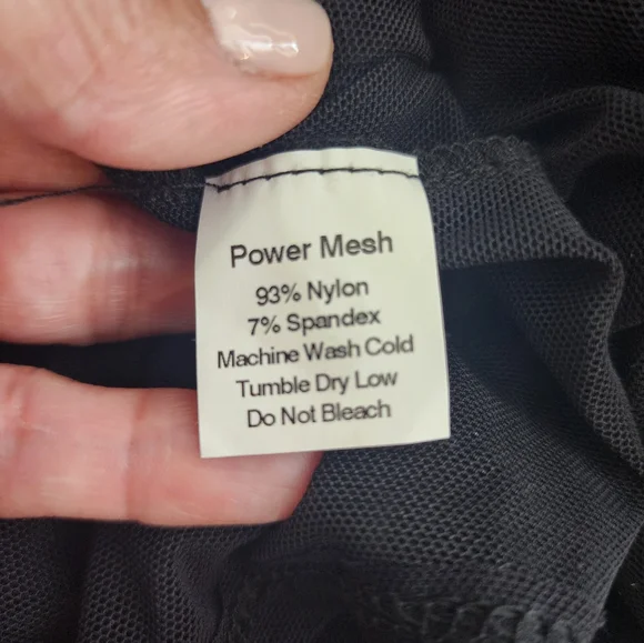 Foxblood Mesh Rhiannon Flowing Tunic Top Black One Size Fits All - Picture 5 of 14